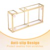BTSKY Golden Glass 2 in 1 3x3 Inch Sticky Note