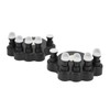 2PCS Piano Finger Exerciser Silicone Hand Grip Trainer Ergonomic Tension