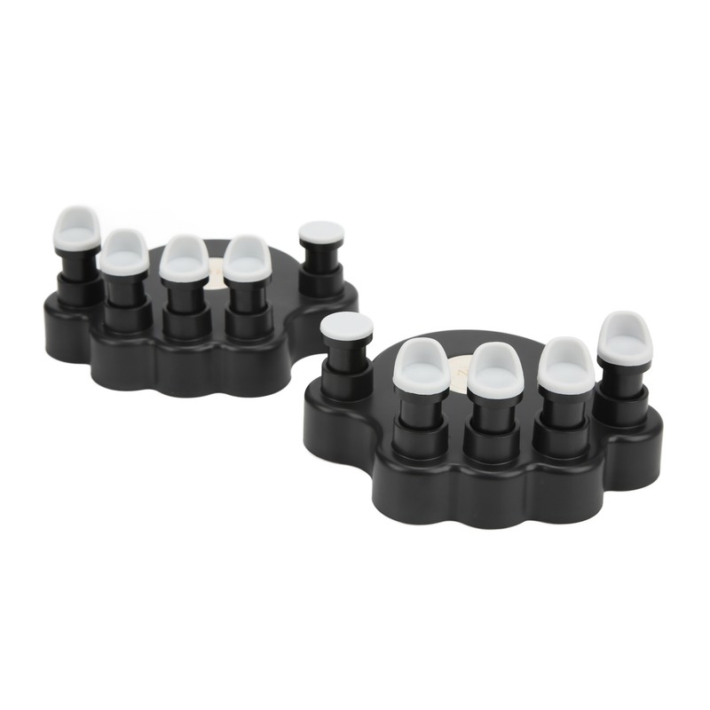 2PCS Piano Finger Exerciser Silicone Hand Grip Trainer Ergonomic Tension