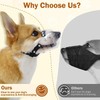 Mayerzon Dog Muzzle, Basket Muzzle for Small Medium Dogs Poodle