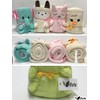 Azrte Large Animal Blanket, Warm, Fleece Ribon, Wrap, Cute, Throw