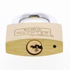 Burg-Wachter Burg-Wächter Duo 222 40 SB Padlock Set, Brass, Bügelstärke: