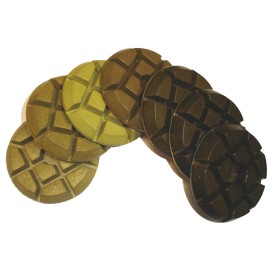 Typhoon 3" Typhoon Dry/Wet Concrete Floor Polishing Pads - 800 grit