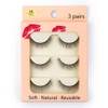 3 Pairs G3 Series False Mink Eyelashes Long Dense Natural