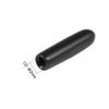 sourcing map 100pcs Rubber End Caps 2mm ID Vinyl Round