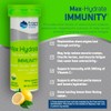Max Hydrate Endurance Tubos Tabletas Alto Rendimiento Electrolítico Fizing Cítricos