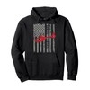 American Flag Flight Nurse Gift Pullover Hoodie
