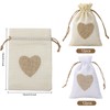 Jute Bags Pack of 24 Natural Bags Fabric Bags Gift