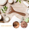 Healeved Healeved 2PCS Wooden Massage Combs Scalp Massagers Head Scratchers