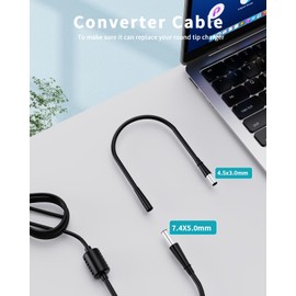 65W Dell Laptop Charging Cable Power Supply for Dell Inspiron 17 15 14 13 11 7000 5000 3000 Latitude 12 13 3379 7350 3410 3420 3510 3520 E5470 Charger