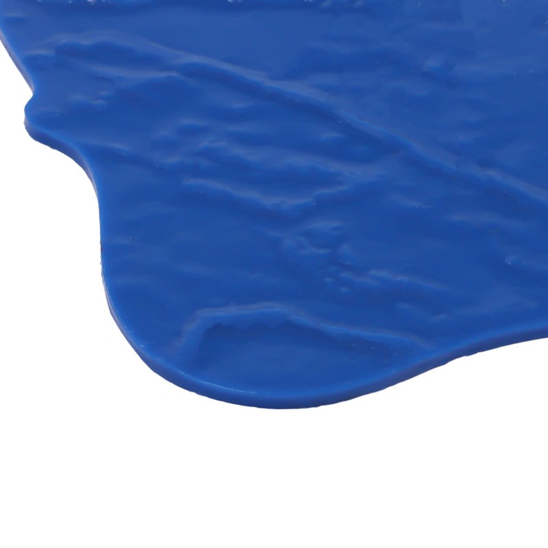 18x18in Concrete Stamps Mat Blue Concrete Seamless Cement Stamping Tools