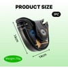 Mallet Putter Head Cover, Magnetic Closure, Black PU Leather, Odyssey