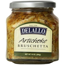 DeLallo Artichoke Bruschetta, 10-Ounce Jars (Pack of 6)