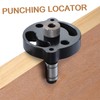 Rierousy Woodworking Drill Hole Locator 3/4/5/6/7/8/9/1010 mm Drill Bushing Set