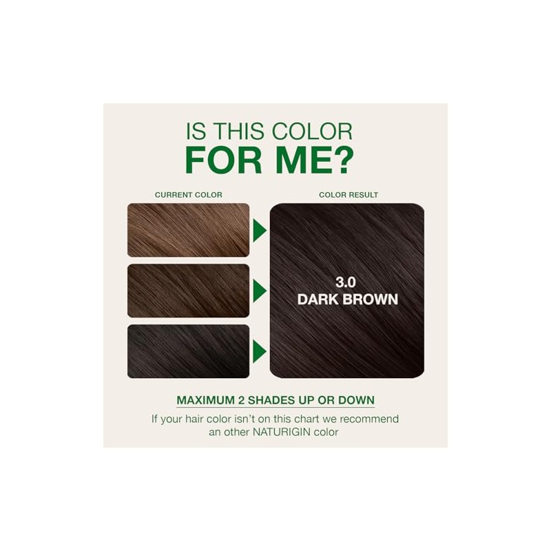 Naturigin Hair Colour - Permanent - Dark Coffee Brown -