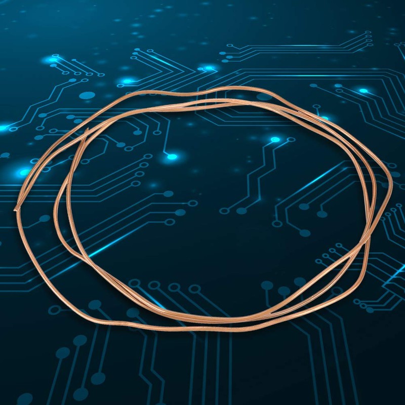 MAGT Copper Tube, 2 m Soft Copper Pipe Outer Diameter