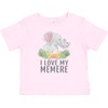 inktastic I Love My Memere Baby T-Shirt 6 Months Pink