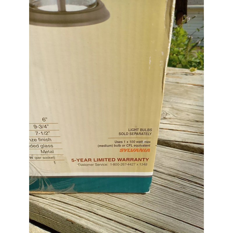 Patriot Lighting (1) Outdoor Wall Light Round Lantern Oil Rubbed