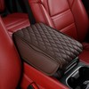 Car Center Console Armrest Protector, Plaid Pattern Car Armrest Protective