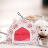BESPORTBLE Small Animal Plush Tent Bed Cozy Hideout for Hamsters