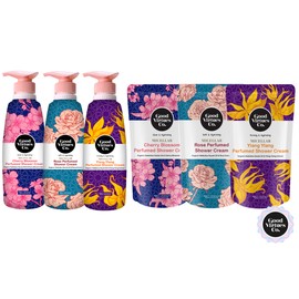 Good Virtues Co.(GVC) Micellar Perfumed Shower Cream ( 650ml ), ( 550ml Refill )