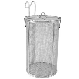 Stainless Steel Spice Seasoning Strainer Collapsible Telescopic Handle Soup Seasonings Seperation Basket for Cooking