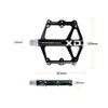 FrontStep General Aluminium Non-Slip Pedals Lightweight Bicycle Pedals with Cr-Mo
