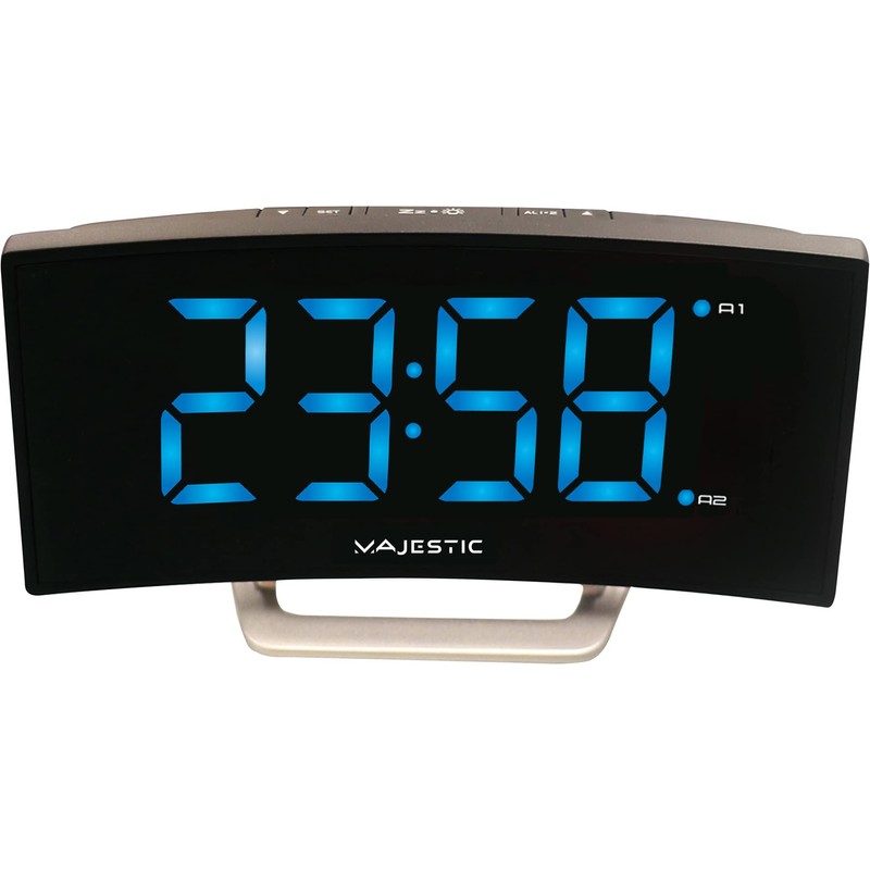 Majestic SVE 234 Alarm Clock with Large LED Display 1.85