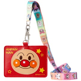 Itousangyo AND-1800 Anpanman Pass Case with Neck Strap, Anpanman