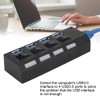 High speed USB3.0 splitter 4 port USB Hub Switch Expansion