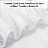 Lirex Fitted Sheet 135 x 190 cm 100% Cotton 300