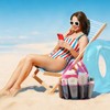 Lifewit Mesh Shower Caddy Freestanding Portable Shower Tote Bag for