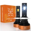 HIKARI WINGS H7 LED Fog light, 50000LM Pure White 6000K