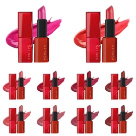 Natinda Magic Rainbow Long-lasting moist lipstick that doesn't smudge easily, indelible color cosmetics / 나틴다 매직 레인보우 잘 묻어나지않는 지속력좋은 촉촉한 립스틱 지워지지않는 색조화장품