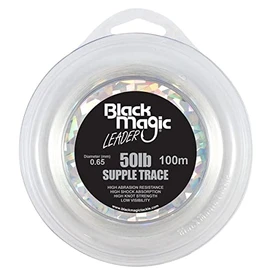 Black Magic Supple Trace Leader 50lb 100m