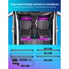 Govee LED Innenbeleuchtung Auto, 4pcs 48 Strip, Upgrade Zwei-Linien-Design, Wasserdicht