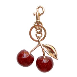 YOYBSPVN Cherry Bag Charm Handbags Purse Charms Cute Keychains For Women Car Keychain Accessories