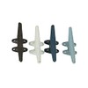 Mayrich Set of 4 Coastal Color Cast Iron Nautical Boat