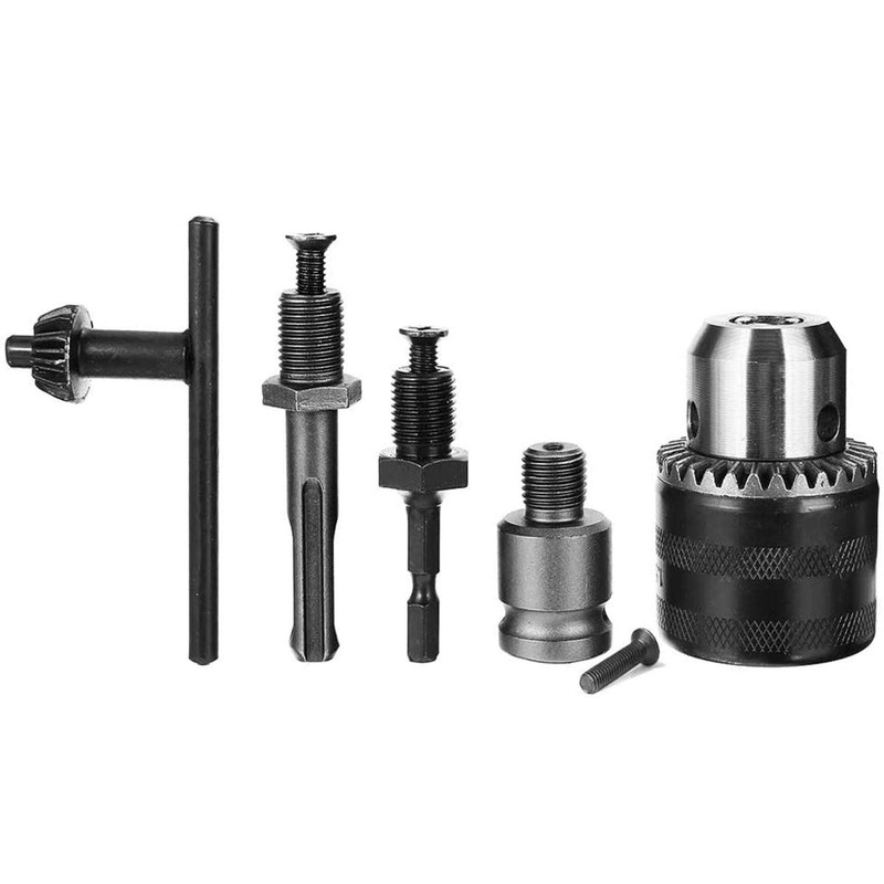 Mesee 1.5-13mm Capacity Quick Change Drill Chuck Adapter Converter 1/2-20UNF