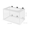 POPETPOP Fish Breeding Box Fry Hatchery Nylon Mesh Net, Aquarium