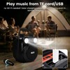 ottosing Portable Bluetooth Speaker-6000mAh Rechargeable Battery, Charges Phones, 10H Playtime,