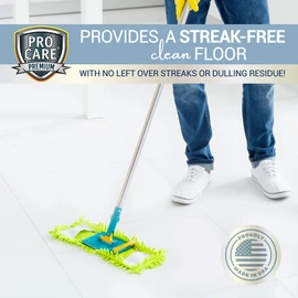 ProCare Floor Cleaner (Made in USA) | Sreak-free Cleaner for Tile, Stone, Laminate, Vinyl & Natural Wood Floor Cleaner for Mopping, Household Supplies, Cleaning Solution with Citrus Aroma - 1 Gallon
