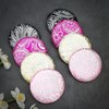 7cm Traditional Pattern Circular Ultrasonic Bae-ssi Hairpin Headband Hanbok Hair Accessory Making Decoration / 7cm 전통무늬 원형초음파 배씨 머리핀 머리띠 한복헤어악세사리 만들기 장식