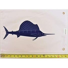 EAT MY TACKLE Sailfish Release Boat Flag 5 Pack