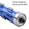 Spiral Flush Trim Router Bit 1/2x19x45mm Dual Bearing Round Shank