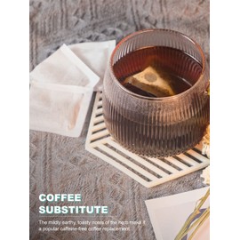 TeeLux TeeLux Roasted Dandelion Root Tea Bags, Premium Natural Dandelion Root Herbal Tea, Caffeine Free, 50 Tea Bags