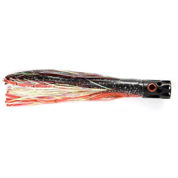 Billy Baits Mag Turbo Whistler, 6-Inch, 1-Ounce, Black/Red/Pearl