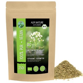 Organic shepherd's purse dried, shepherd's purse cut from wild collection, shepherd's purse tea 100% natural, without additives (250 GR (8.8oz))