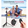 Gahenwo 175 cm Magnético Tripie para Celular Selfie Stick con