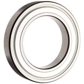 SKF 6006 2ZJEM Deep Groove Ball Bearing, Double Shielded, Steel Cage, C3 Clearance, 30mm Bore , 55mm OD, 13mm Width, 1870lbf Static Load Capacity, 2990lbf Dynamic Load Capacity